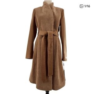 Brown Belted Coat